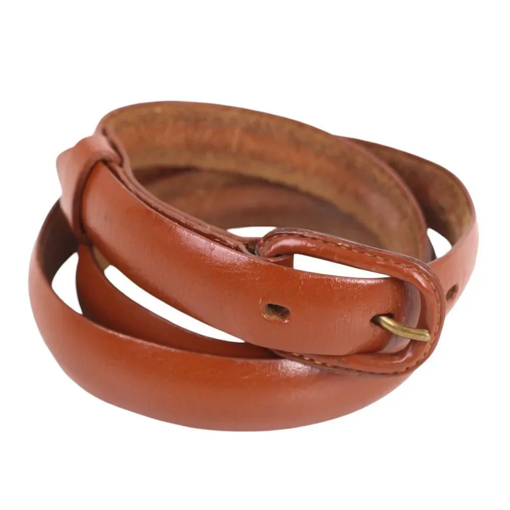 SELECTED BROWN GENUINE LEATHER 5/8